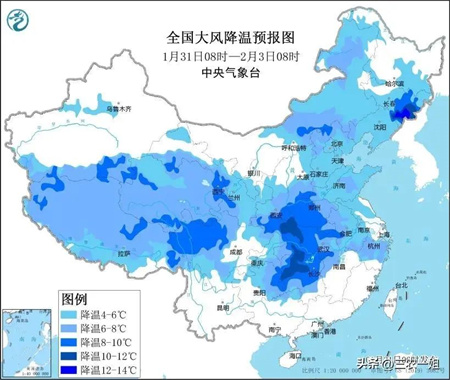 冷空气再次来袭，小麦防冻抗旱促稳长技术意见。